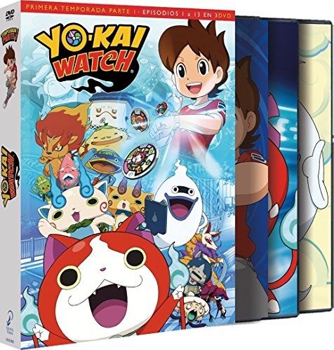 DVD Yokai Watch Temporada 1 Parte 1 (Edición en Español) FOX (SELECTA) - Dvds de filmes e programas de televisão - dvd, yokai watch, temporada 1 parte 1, edição em espanhol