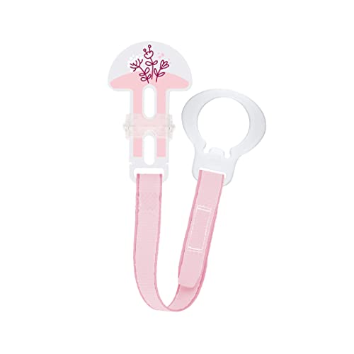 Porta-Chaves MAM CLIP & COVER FB1B9BO001 Rosa MAM - Clipes e suportes para chupetas - porta-chaves, rosa