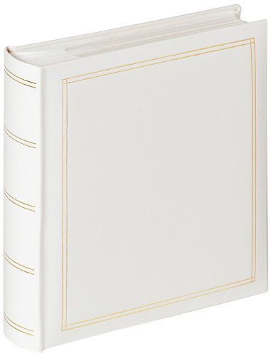 Álbum de Fotografias WALTHER DESIGN ME-139-W Walther - Álbuns de fotos - 200 fotos, branco, 130x180x18mm