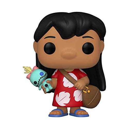 Figura FUNKO Pop! Disney: Lilo & Stitch - Lilo with Scrump Funko - Bonecos de ação e brinquedo - figura, funko pop, disney, lilo stitch, lilo com scrump, vinil