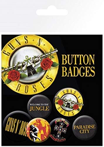 GB EYE LTD - Guns N' Roses, Lyrics and Logo GB eye - Joias - 
