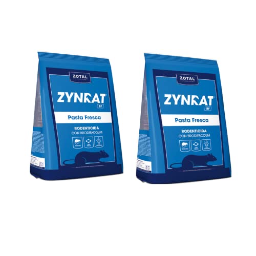 Zotal Zynrat Bf Pasta Fresca 2 Unidades 300 Gr Zotal - Ingredientes para cozinhar e assar - pasta fresca, controle de rata-parda, controle de rato-estalão