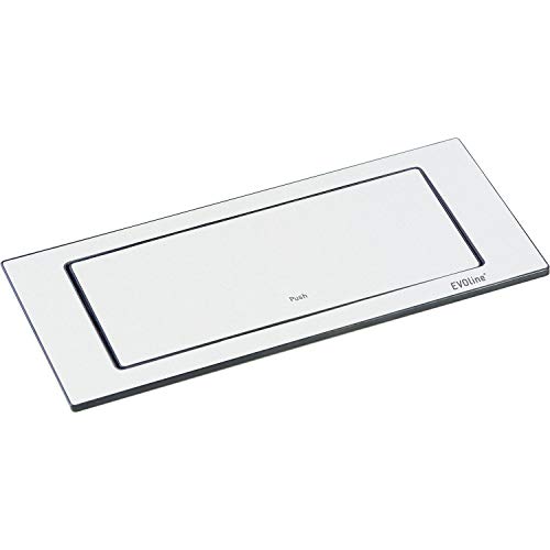 EvoLine 159271005200 base múltipla Interior Branco EVOline - Transformadores de voltagem e reguladores - interior, 2 saídas ac, visor LED, usb