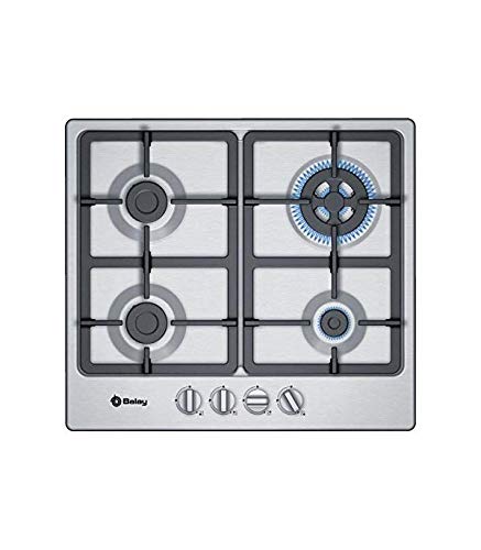 Placa de Gás Balay 3ETX565HB | Aço inoxidável Balay - Cooktops - placa, gás, aço inoxidável