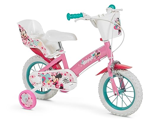Bicicleta Infantil HUFFY Minnie Disney (Idade Mínima Recomendada: 3 anos) Toimsa - Bicicletas - infantil, minnie disney, idade mínima 3 anos