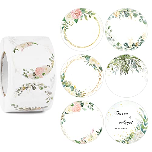 Autocolantes Decorativos de Flor 4 Cm (Recondicionado Como Novo) BETESSIN - Etiquetas e rótulos de presente - 4 cm, papel adesivo, removível, decorativo