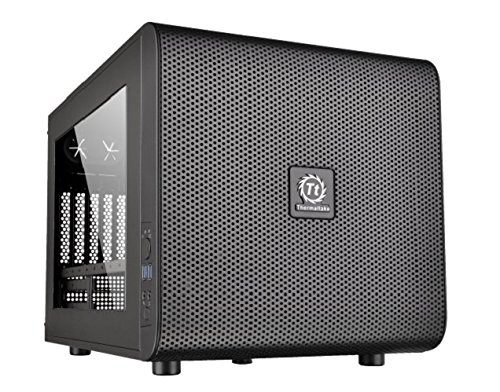 Caixa PC THERMALTAKE Core V21 (Micro ATX - Preto) Thermaltake - Componentes de computador - Micro-ATX, preto