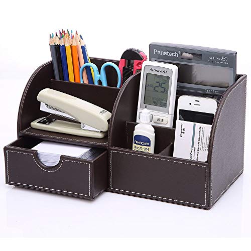 Organizador de Secretária Kingform com 3 Níveis KINGFOM - Organizadores de mesa - 3 níveis, MDF, papéis, acessórios