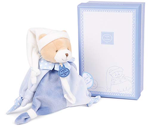 Peluche Doudou & Cia Ourson Bleu (Idade Mínima Recomendada: 0 meses) DOUDOU ET COMPAGNIE - Clipes e suportes para chupetas - peluche, ourson bleu, idade mínima 0 meses, colecção ours petit chou, lollipop