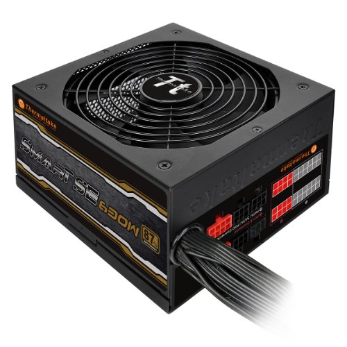 Fonte de Alimentação THERMALTAKE Smart SE (ATX - 630 W - 80 PLUS Bronze) Thermaltake - Fontes de alimentação para computador - ATX, 630 w, 80 plus bronze