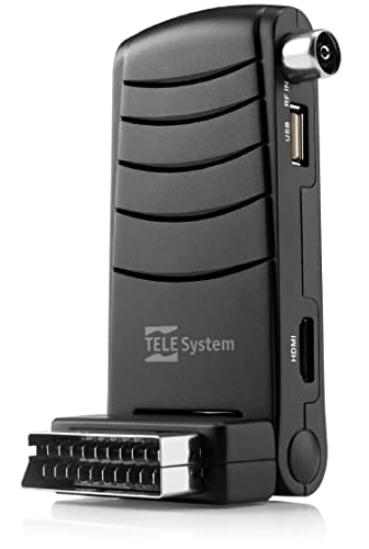 Descodificador TV TELESYSTEM TS6005 (Analógico y digital) TELESYSTEM - Áudio - descodificador tv, telesystem ts6005, analógico, digital, sintonizar canais digitais terrestres, função de reprodução de vídeo e áudio via usb