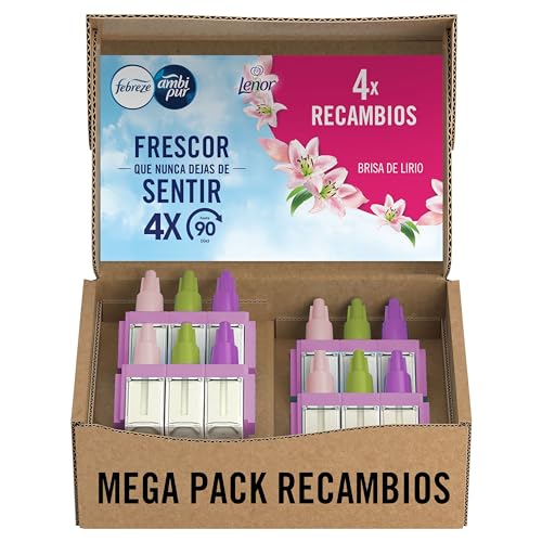 Ambientador AMBIPUR 3VOLUTION Lírio e Breeze (80 ml) Procter & Gamble - Aromatizadores de ambiente - ambientador, ambi pur, 3volution, lírio, breeze, 80 ml