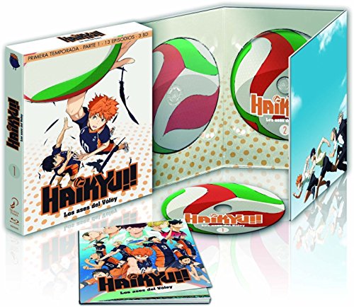Haikyuu!! - Season 1 - Part 1 - Blu-Ray DVD - Dvds e vídeos - haikyuu, season 1, part 1, blu-ray