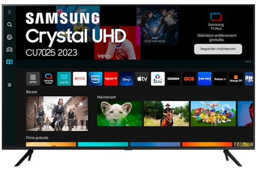 TV SAMSUNG UE43AU7020UXXC (LED - 43'' - 109 cm - 4K Ultra HD - Smart TV) SAMSUNG - Televisores - led, 43 polegadas, 4k ultra hd, smart tv