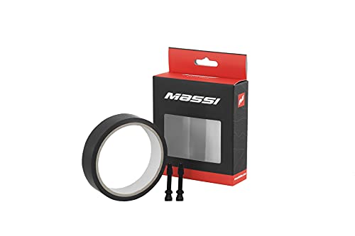 Massi Tubeless Tire Tape 26Mm X 10M (Recondicionado Sinais de Uso) Massi - Fita adesiva de ferragens - tubo de silicone, montagem de pneus sem tubos, 26mm x 10m