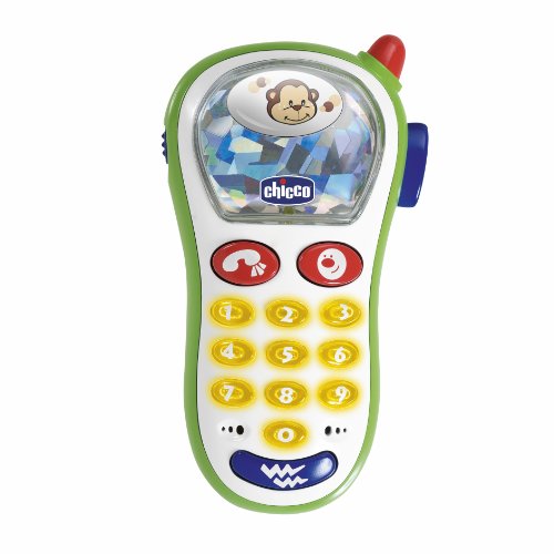 Telefone CHICCO Vibrating Photo Phone (0 meses) Chicco - Eletrônicos falsos - telefone, vibrating, photo phone, bebé, fotos, tons de chamada