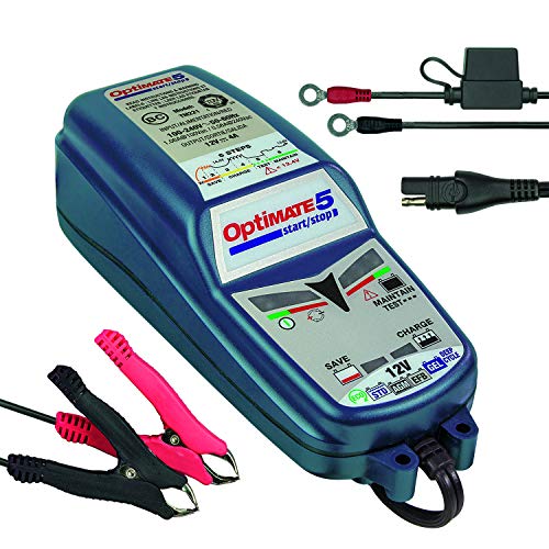Carregador Bateria OPTIMATE TM220-4A (Azul) TECMATE - Baterias - carregador bateria, optimate tm220-4a, azul