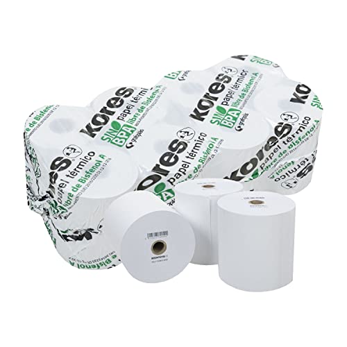 Etiquetas KORES Thermal 57x48mm (8 rollos) Grafoplás - Papel de impressora e copiadora - 57x48mm, 8 rollos, -40 a +60°C