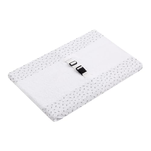 Moon Amour Rizo Branco Almofada de Mudar Fraldas (50 x 80 cm) COOL-DREAMS - Móveis para bebês e crianças pequenas - almofada, fraldas, branco