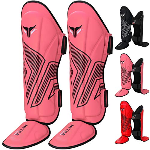 Proteção para Tornozelo MYTRA Fusion Adulto (Preto) Farabi Sports - Protetores de canela de mma - poliuretano, amortecimento, elástica, ajustável