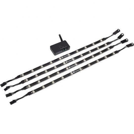Luzes Decorativas CORSAIR CL-9011109-WW (Multicor - LED - 3.4 m) Corsair - Fios e cordões de luz - multicor, led, plug & play, 5v