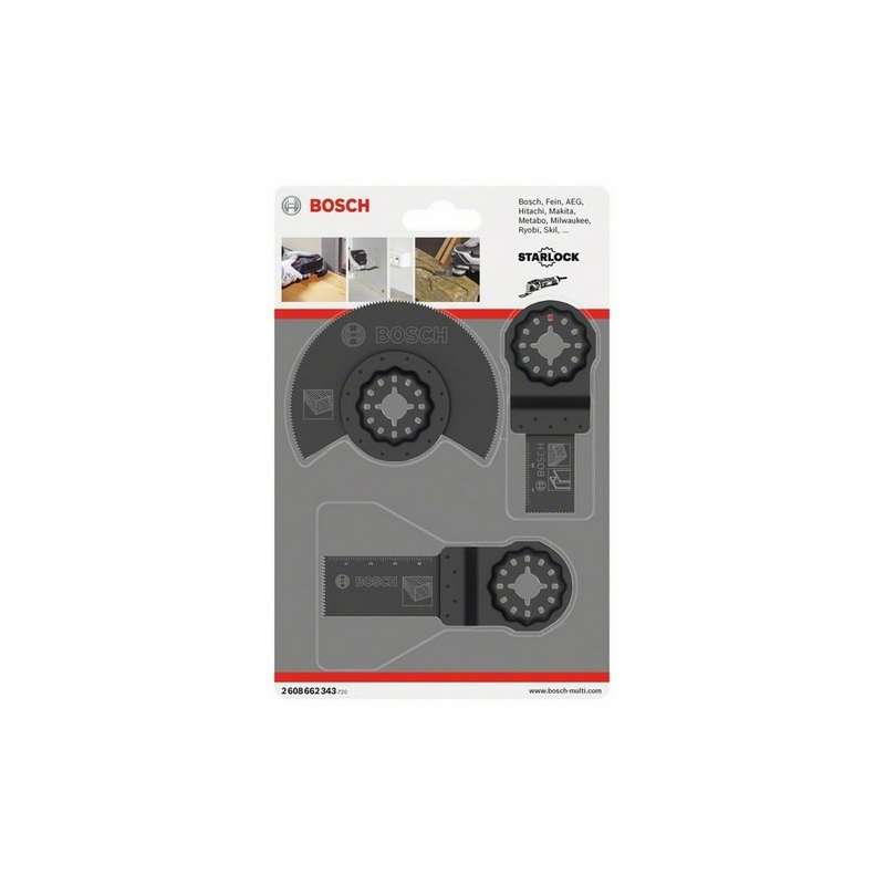 Lâmina de Serra Elétrica BOSCH 2 608 662 343 Bosch - Lâminas de serra - serra elétrica, aço inoxidável, preto