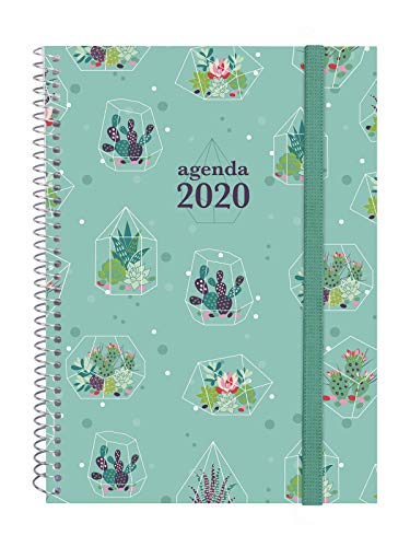 Agenda Semanal FINOCAM Cactus Verde (A5 - 2020) Finocam - Calendários, organizadores e planejadores - agenda, semanal, finocam, cactus verde, A5, 2020