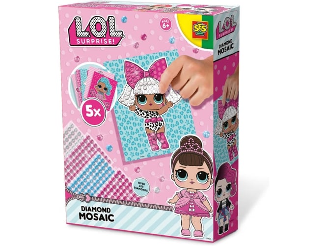 Kit de artesanato para crianças L.O.L. Surprise! (6 anos) SES CREATIVE - Kits de artesanato de brinquedos - kit artesanato, crianças, l.o.l. surprise, 6 anos