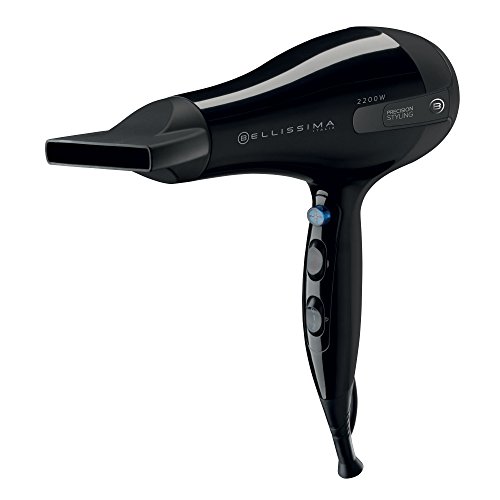 Secador de Cabelo IMETEC Bellissima S5 2200 (2200 W - 3 Níveis de temperatura) Imetec - Acessórios de banheiro - 2200 W, 3 temperaturas, disparador de ar frio, aquecimento rápido, secagem rápida