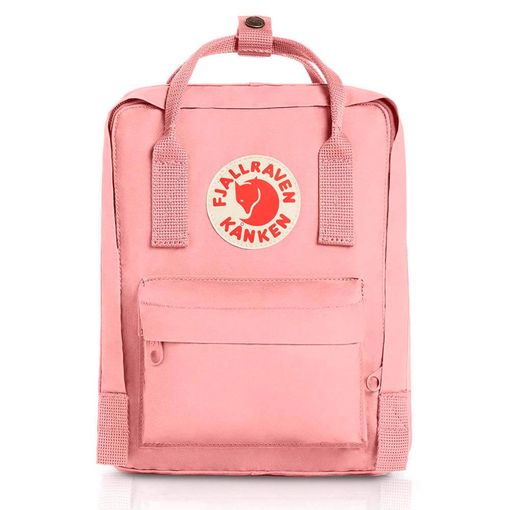 Mochila de Ombro FJÄLLRÄVEN Kanken Mini (Poliéster - Rosa) FJÄLLRÄVEN - Mochilas - poliéster, rosa, alça ajustável, 29x20x13cm