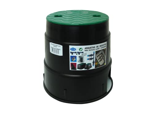 Caixa de Rega Circular para 1 Electrovalvula S& M S&M - Limites e bordas de jardim - caixa de rega, circular, eléctrovalvula