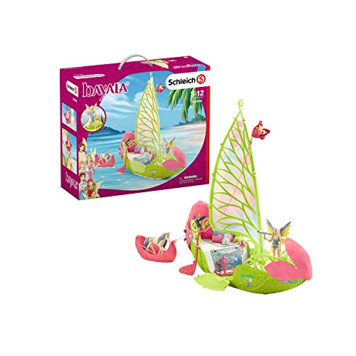 Figuras de Brincar SCHLEICH Magic Flower Boat (Idade Mínima Recomendada: 3 anos) Schleich - Conjuntos de brinquedos - figura, brinquedo, barco, 3 anos