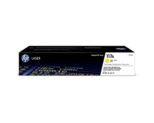 Tóner HP LaserJet Original 117A Jaune - Q6002A HP - Cartuchos de toner e jato de tinta - laser, amarelo, hp color laserjet