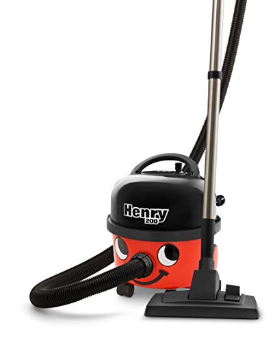 Aspirador com Saco NUMATIC HVR200 (Saco do pó: 9 L) Numatic - Aspiradores - 9 L, secador, preto/vermelho, inox