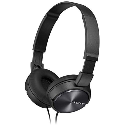 Auscultadores Com fio SONY MDR-ZX310B.AE (Over Ear - Microfone - Preto) Sony - Fones de ouvido e headsets - over ear, microfone, preto
