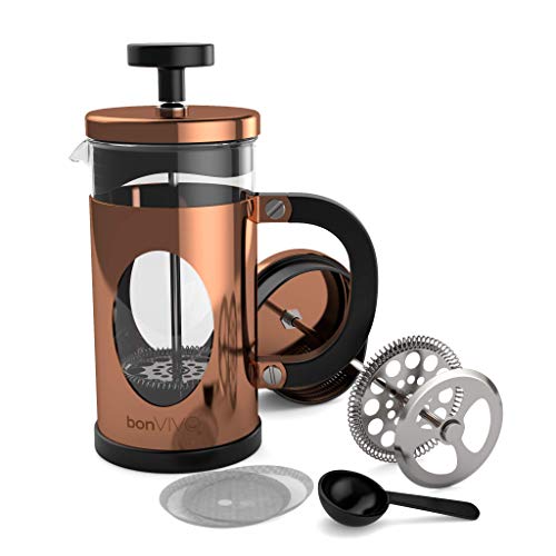 Cafeteira de Filtro BONVIVO GAZETARO I (350 ml) Bonstato GmbH - Cafeteiras e máquinas de expresso - 350 ml, preto, aço inoxidável