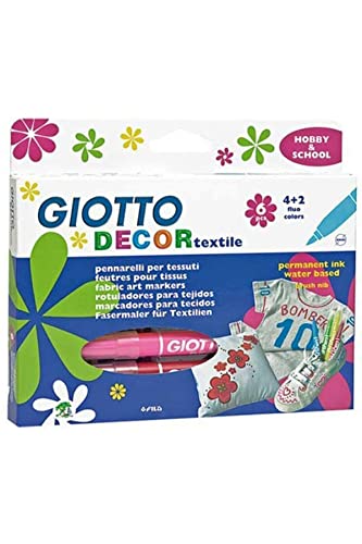Canetas de Feltro GIOTTO Decor (Multicor) Giotto - Brinquedos - multicor, lavável, fácil de usar