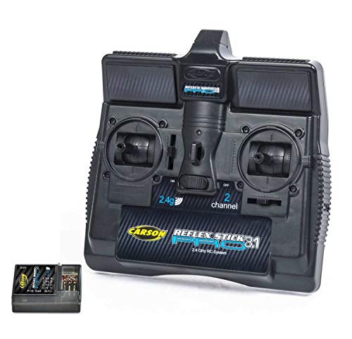 Comando de Brinquedo R/C CARSON FS Reflex Stick Pro 3.1 Carson - Acessórios de brinquedos de controle remoto - ergonômico, 3 canais, pilhas AAA, seleção de modo