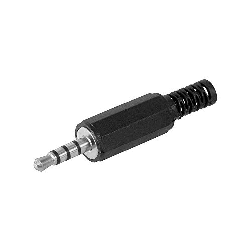 Cabo de Áudio GOOBAY (Jack 3.5mm - 20 cm - Preto) Wentronic - Acessórios de áudio - 20 cm, jack 3.5mm, preto