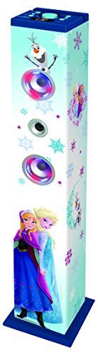 Torre de Som LEXIBOOK Frozen 2 com Microfone e Controle Remoto Lexibook - Sistemas de karaokê - microfone, controle remoto, entrada auxiliar