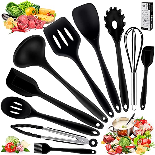 Utensílios de Cozinha em Silicone 10 Conjuntos CHUER - Conjuntos de utensílios de cozinha - silicone, 10 conjuntos