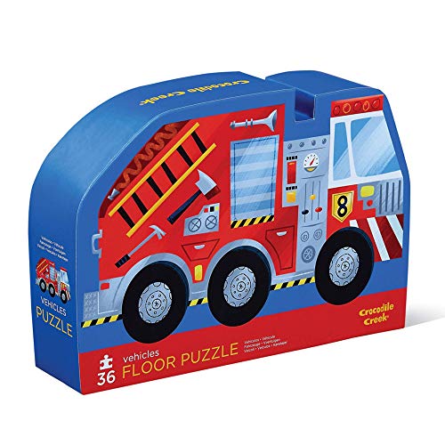 Puzzle BERTOY 3D (Idade Mínima Recomendada: 4 anos - 36 Peças) CROCODILE CREEK - Quebra-cabeças de encaixar - puzzle, bertoy, 3D, peças amovíveis, crocodilo, madeira
