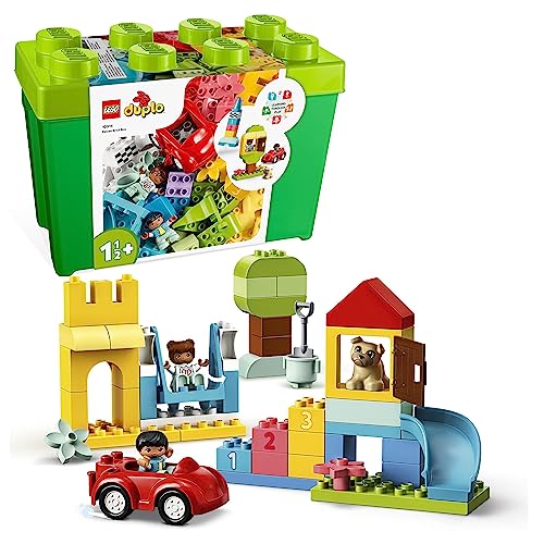 LEGO Duplo Classic - Caixa de peças deluxe - 10914 (Idade Mínima: 2) LEGO - Blocos de encaixe - lego, duplo, classic, Caixa de peças deluxe, 10914, idade mínima 2