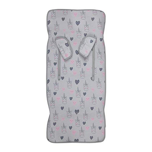 Almofada para Assento de Carrinho BABYLINE Azul (49 x 42 cm) Babyline - Forros e sacos de transporte para bebês - 49 x 42 cm, lavável, espuma de poliuretano