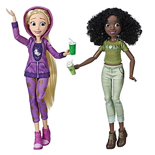 Boneco DISNEY Princesa Comfy Squad Rapunzel & Tiana DISNEY PRINCESS - Bonecas - disney, princesa, comfy squad, Rapunzel, tiana