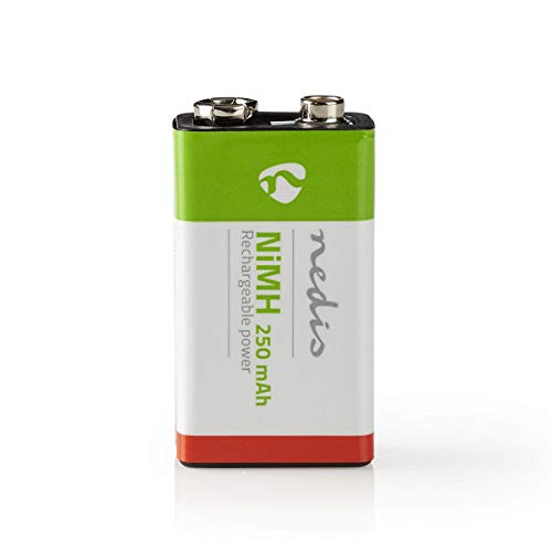 Pilha recarregável NEDIS BLO-0084V (8,4 V) NEDIS - Baterias - 8,4 V, 250 mAh, nimh, preto