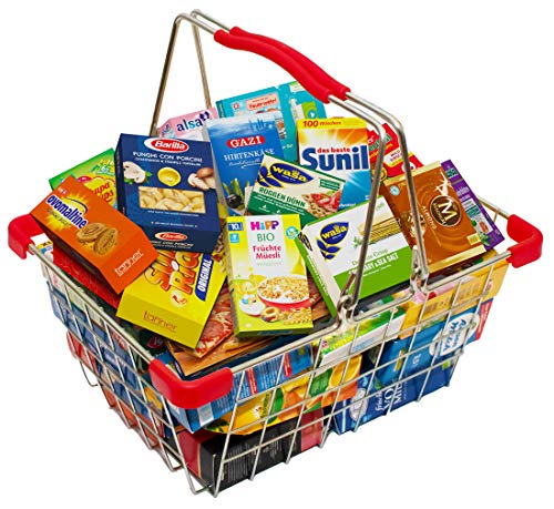 Conjunto de Brinquedos BARRUTOYS 0TA40678 Tanner - Brincar de faz de conta com compras e mercearia - 2 animais, carrinho, 3 figuras, acessórios, tabuleiro