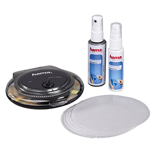 Kit de Limpeza e Reparação de Discos Óticos HAMA CD/DVD Repair & Cleaning Kit Hama - Cds de música - limpeza, reparação, cds, dvd, blu-rays, kit