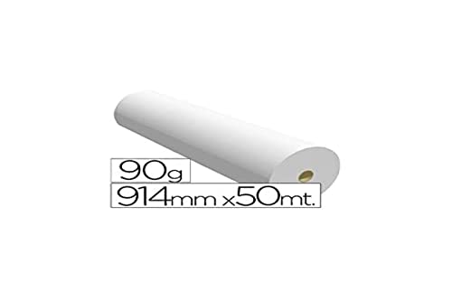 Rollo de papel impresora FABRISA Plus (Papel) Fabrisa - Papel de impressora e copiadora - papel, impressora, gramagem 90g/m², densidade 50m