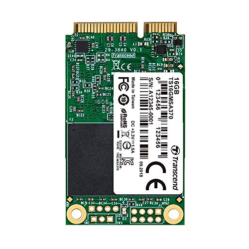 Disco SSD Interno TRANSCEND MSA370 (16 GB - SATA) Transcend - Dispositivos de armazenamento - 16 gb, sata, MLC, 6 gbit/s